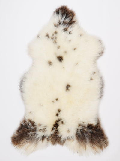 Multicoloured Sheepskin Rug XL