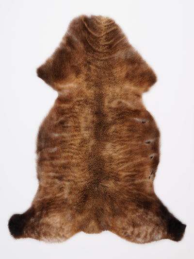 Pelle di pecora multicolore XL