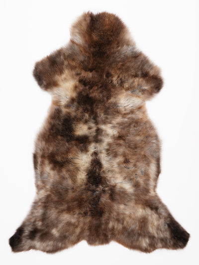 Pelle di pecora multicolore XL