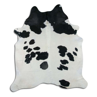 Black and white cowhide XL