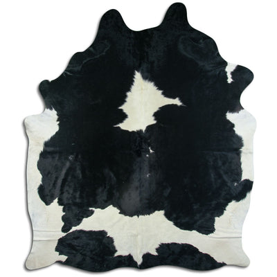 Pelle bovina bianco-nera XXXL