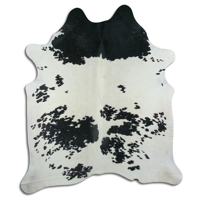 Pelle bovina bianco-nera XL
