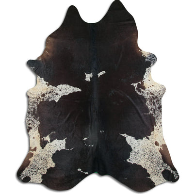 Salt & Pepper cowhide rug XXXL