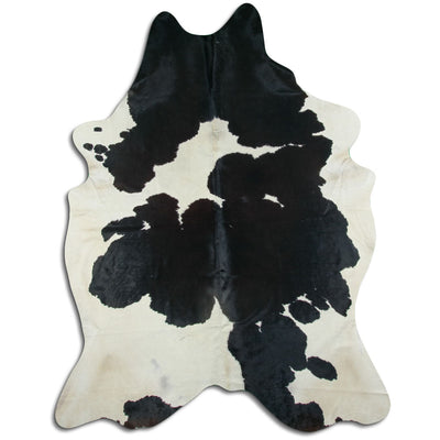Pelle bovina bianco-nera XXL