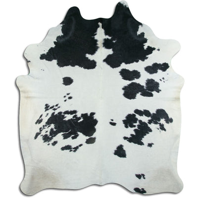 Pelle bovina bianco-nera XXL