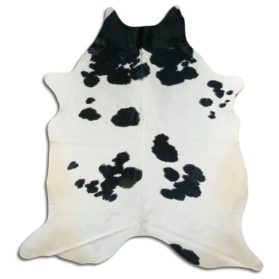Pelle bovina bianco-nera XXL
