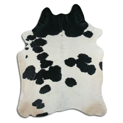 Pelle bovina bianco-nera XXL