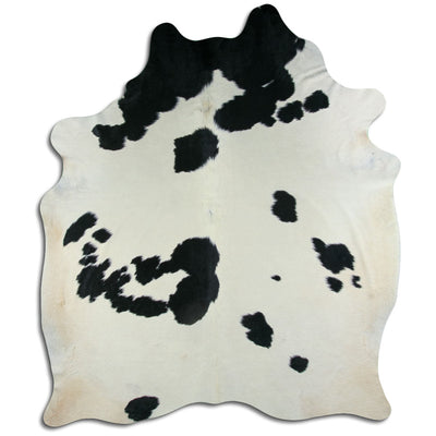 Pelle bovina bianco-nera XXXL