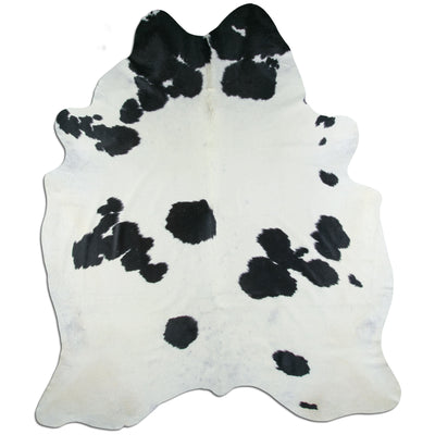 Pelle bovina bianco-nera XXXL