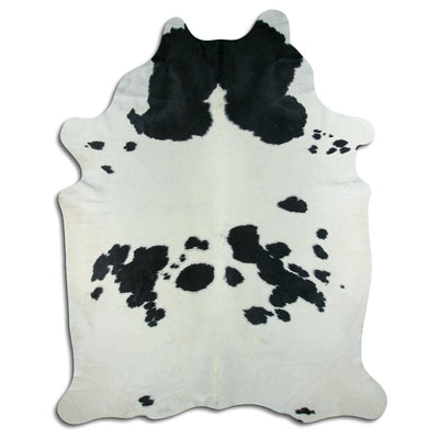 Pelle bovina bianco-nera XXXL