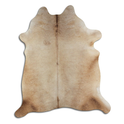 Champagne cowhide rug XL