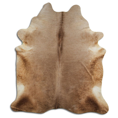 Champagne cowhide rug XL