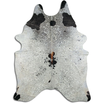 Salt & Pepper cowhide rug XXXL