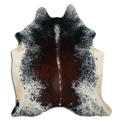 Salt & Pepper cowhide rug L