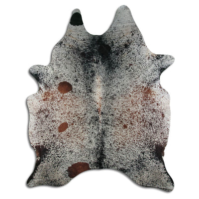 Salt & Pepper cowhide rug XXL