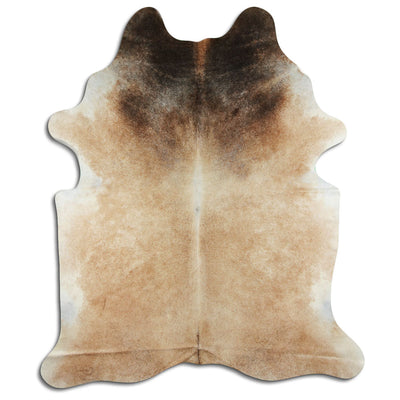 Champagne cowhide rug XXL