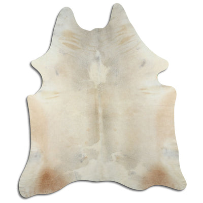 Champagne cowhide rug XL