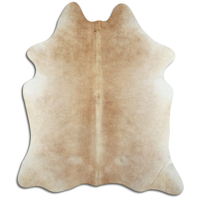 Champagne cowhide rug M