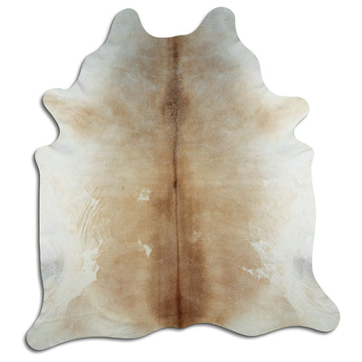 Champagne cowhide rug XL