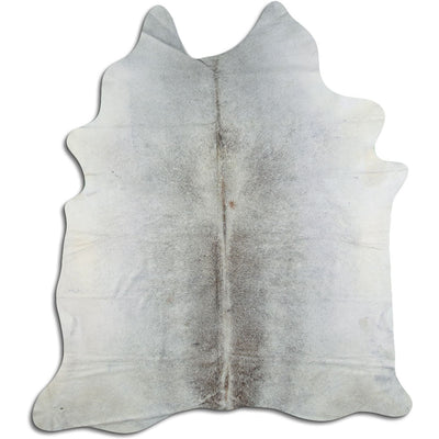 Grey cowhide rug XL