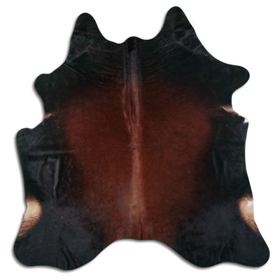 Pelle bovina marrone L