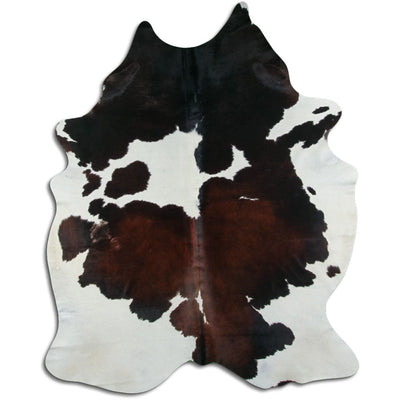 Tricolour cowhide rug XL