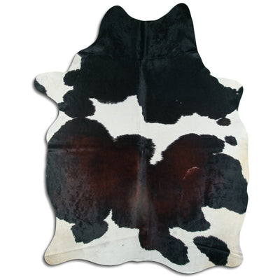 Tricolour cowhide rug XXL