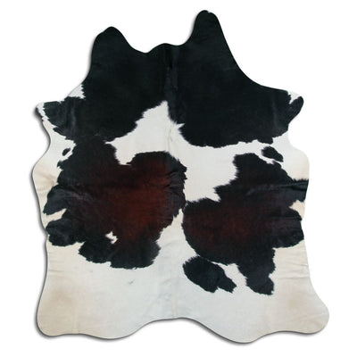 Tricolour cowhide rug XL