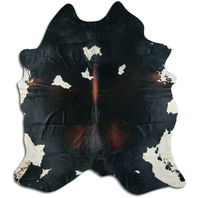 Tricolour cowhide rug XL