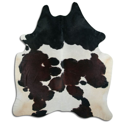 Tricolour cowhide rug XXXL