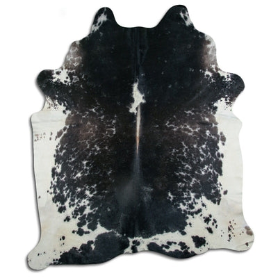 Tricolour cowhide rug XXL