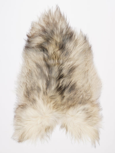 Pelle di pecora islandese multicolore L