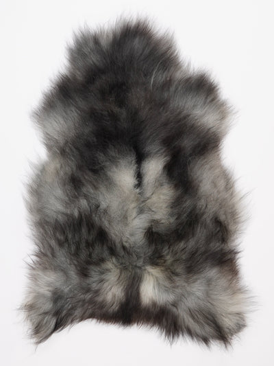 Pelle di pecora grigia islandese L