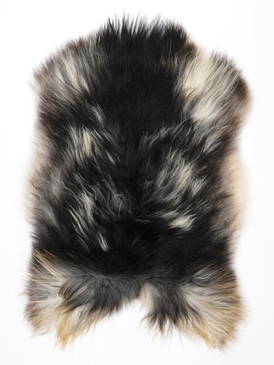 Icelandic Multicoloured Sheepskin Rug L