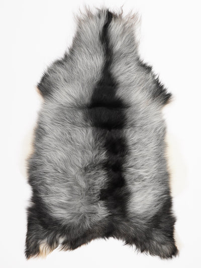 Icelandic Multicolour Sheepskin Rug L