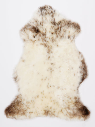 Pelle di pecora multicolore M