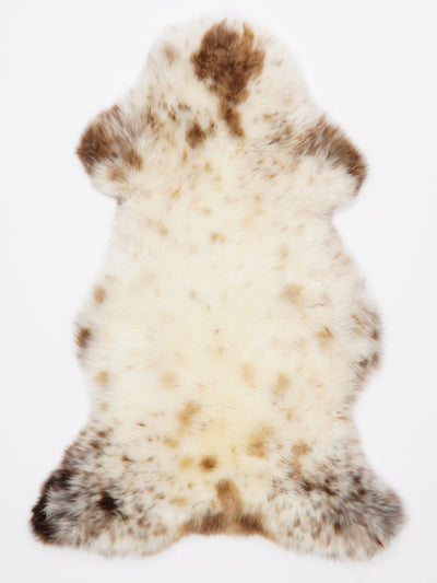 Multicoloured Sheepskin Rug L