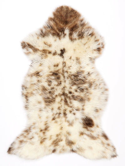 Multicoloured Sheepskin Rug L