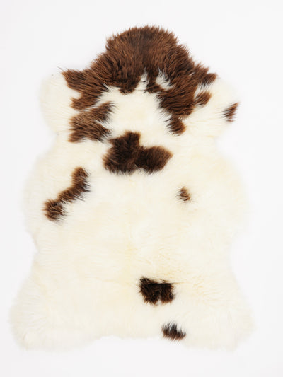 Multicoloured Sheepskin Rug L