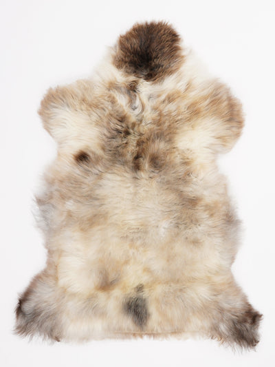 Multicoloured Sheepskin Rug L