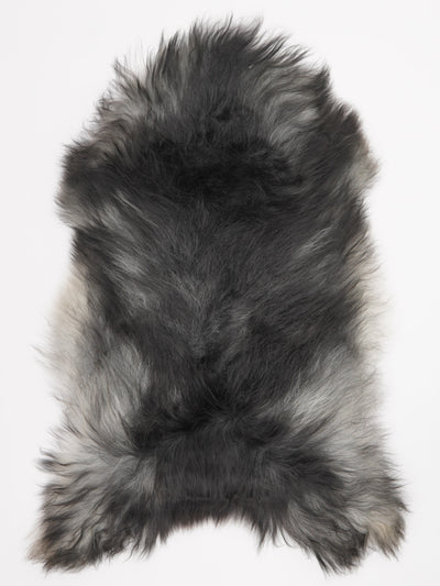 Grey icelandic sheepskin XL