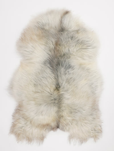 Grey icelandic sheepskin XL