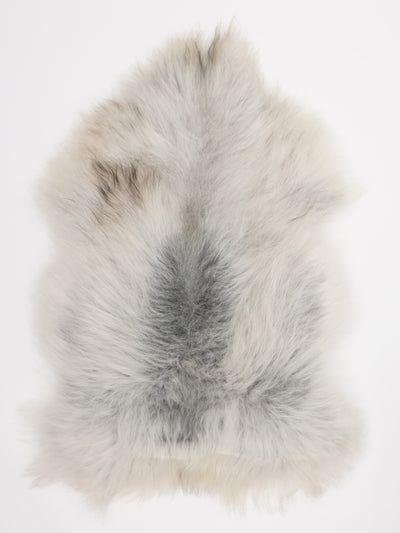 Grey icelandic sheepskin L