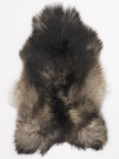 Grey icelandic sheepskin XL