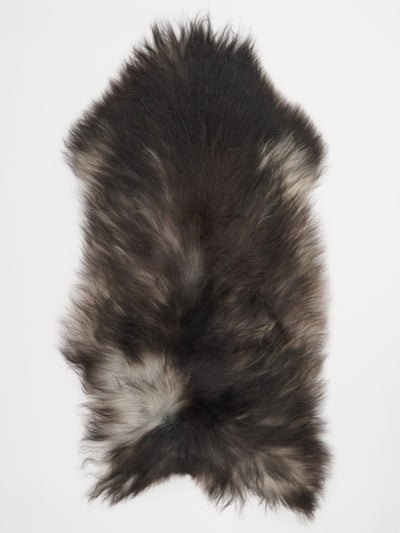 Grey icelandic sheepskin XL