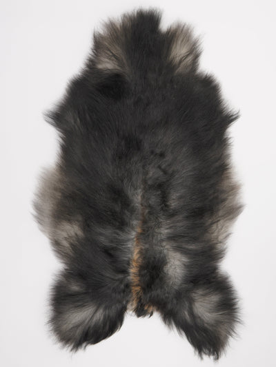 Grey icelandic sheepskin XL