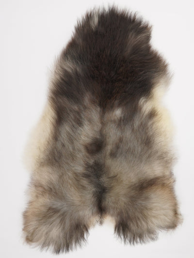 Grey icelandic sheepskin XL