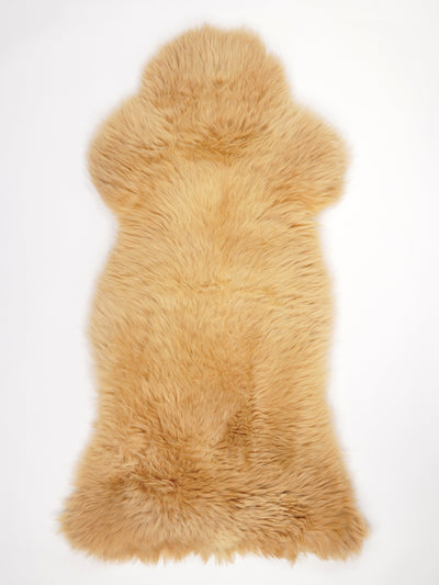 Multi-coloured sheepskin XXXL