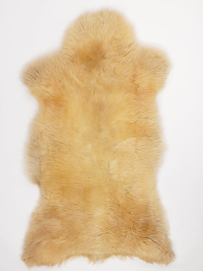 Multi-coloured sheepskin XL
