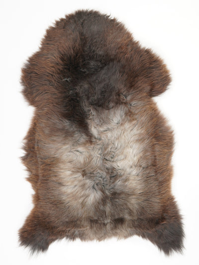 Multi-coloured sheepskin XL